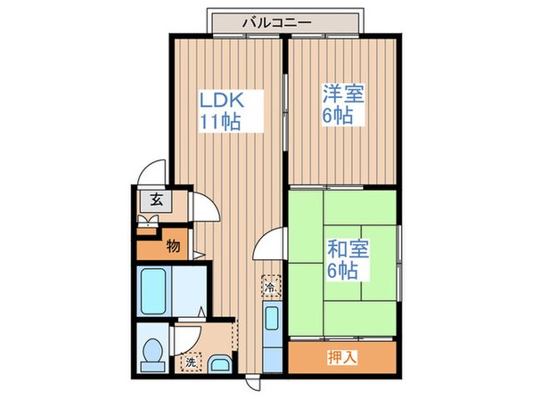 ポートバーリーハウス津麦の物件間取画像